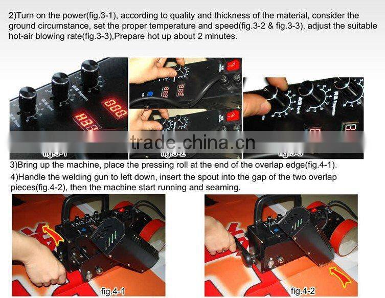 LDPW1 220V/110V automatic banner welder