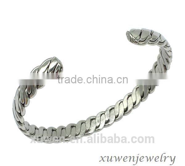 factory made wholesale 316l stainless steel fancy bangles design
