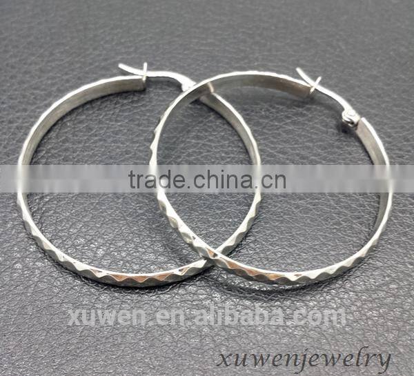 ladies thin wire stainless steel bulk hoop earrings