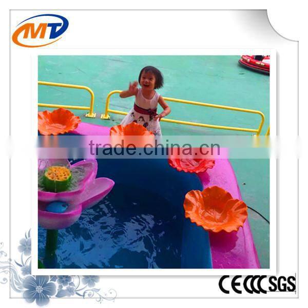 Indoor Lotus Pond kids magnetic fishing game machine for 14 kids together