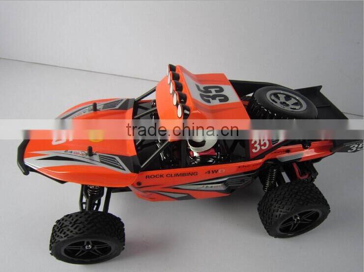 hot sell plastic shantou toys 1:12 electric off-road car radio control,desert off-road car