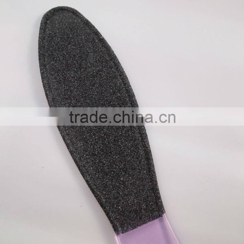 Wavy shape plastic handle foot callous remover