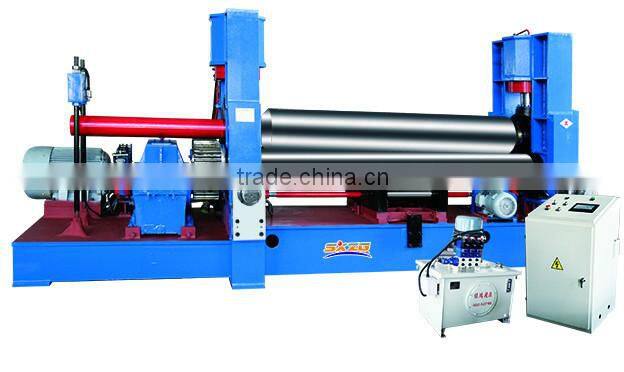 CE certification hydraulic thick plate rolling machine in industrial used