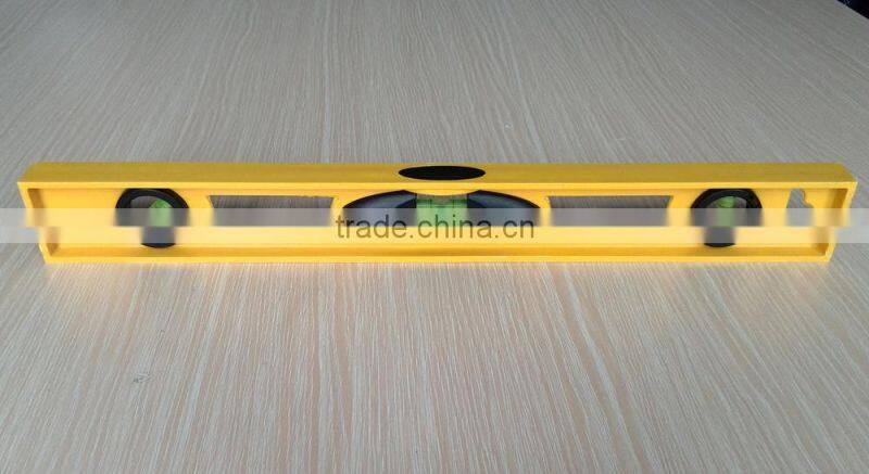 Plastic I-Beam Torpedo Water Spirit Bubble Level Ruler, measure tool