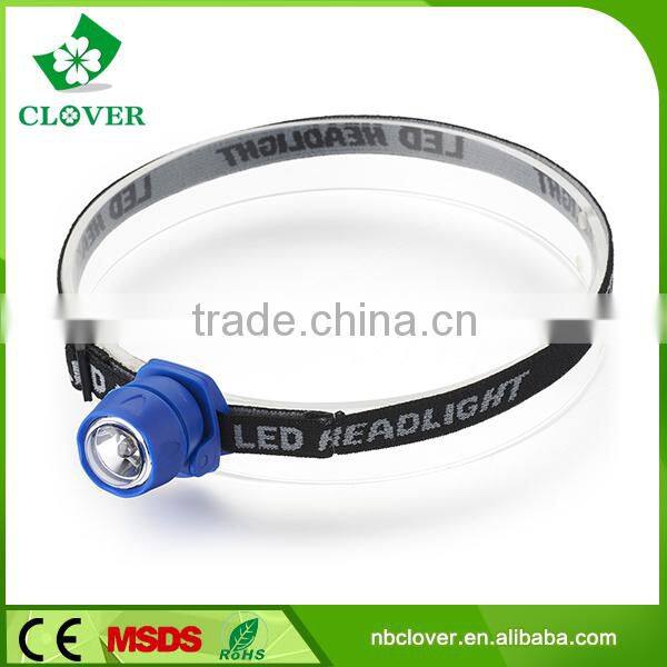 2*CR2032 Battery waterproof ABS Material mining 3 led miner headlamp