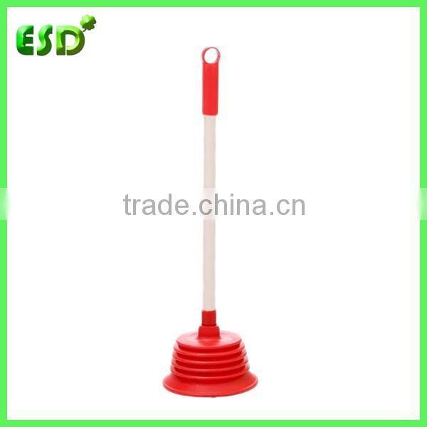 Toilet and Sink Plunger Wtih Plastic Handle