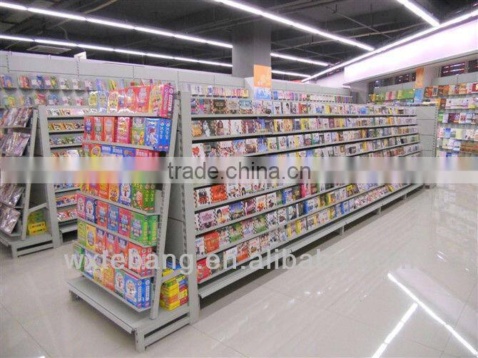 high quality classic hot sell marketing display rack and shelf