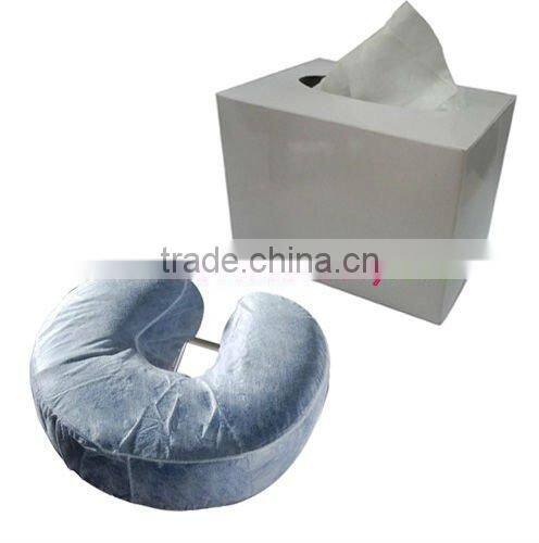 Disposable fitted headrest cover,disposable fact rest cover