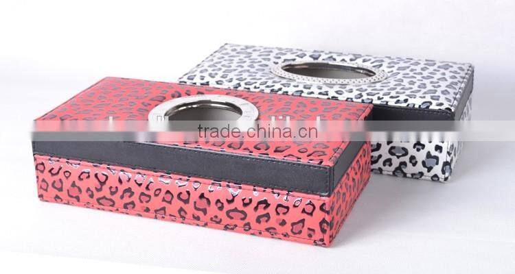 Fashion design rectangular tissue box for bedroom
