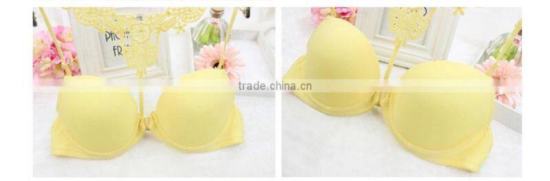 2015 Sexy Women Underwear Bras Set Front Closure Lace Women Bra Free Shipping