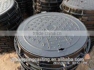 cast iron manhole covers nodular round ductile corrosion resistance security high quality manhole covers sizes