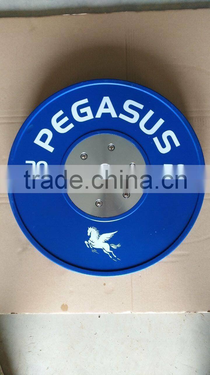 Crossfit 15kg yellow competition bumper plates