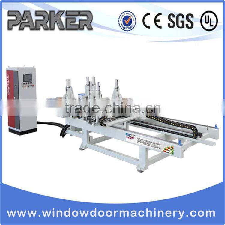 UPVC and PVC window door four corner welding machine with cnc (horizontal)