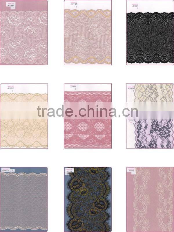 Lace fabric ladies suits lace design for lace wedding dresses