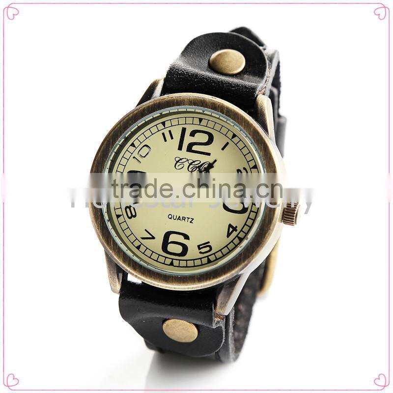 wholesale china leather watch women quartz watch