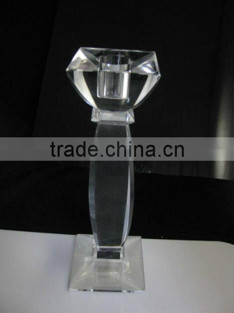 crystal candle holder