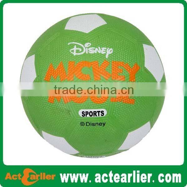 particle surface rubber soccer ball