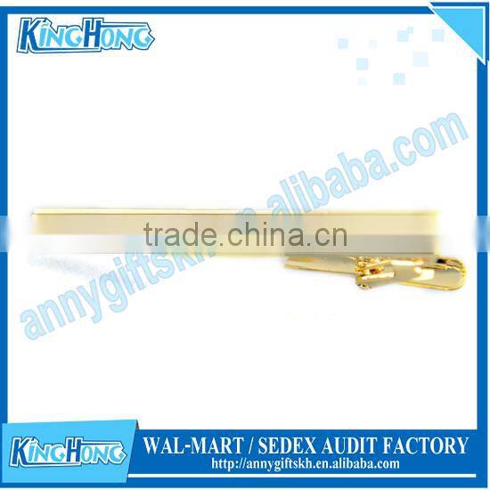 Silver plated custom tie bar tie clip for sale