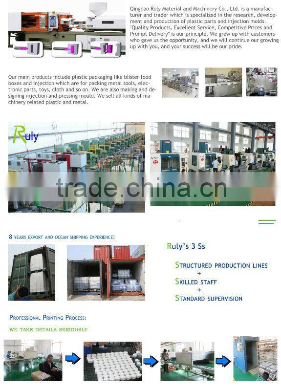 food/alimentary clear plastic container