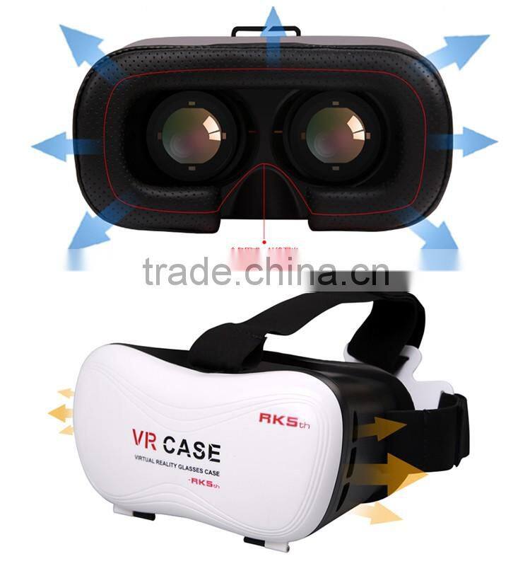 5th VR Case Head-mounted 3D VR Glasses for iPhone