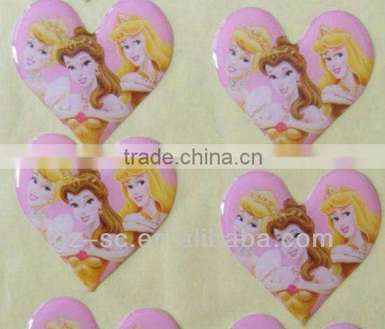 resin stickers decor