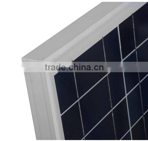 RJ manufacturer 156*156 solar cell 36pcs 18v polycrystalline PV module solar panel 130w