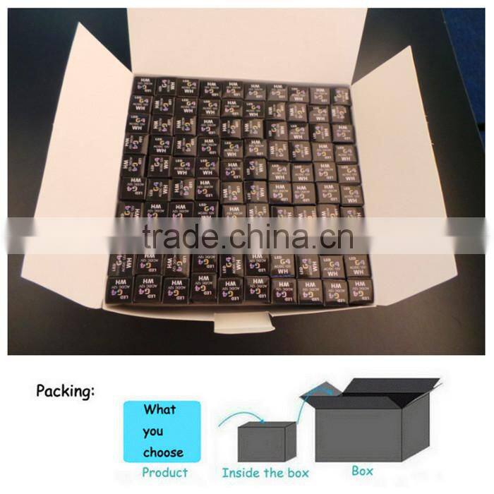 Selected materials RoHS and CE 12v 3w G4 ac/dc led light bulb