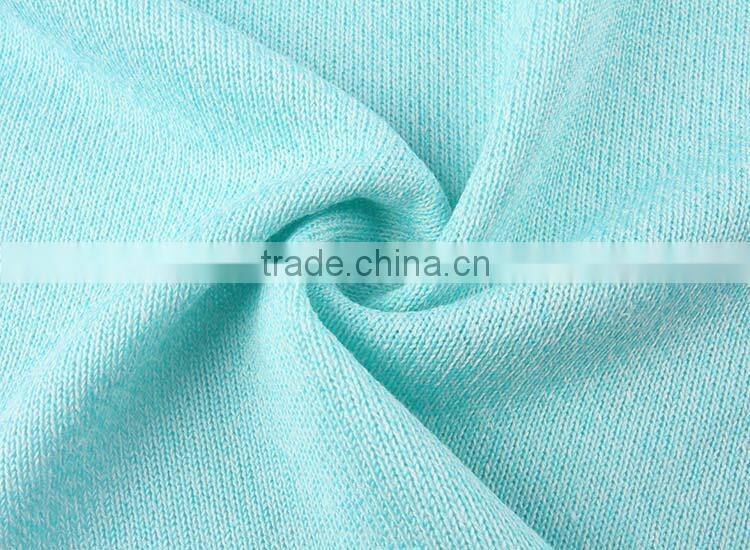 High quality Latest design Elastane yarn dyed stripe baby terry fabric forfull body sweater