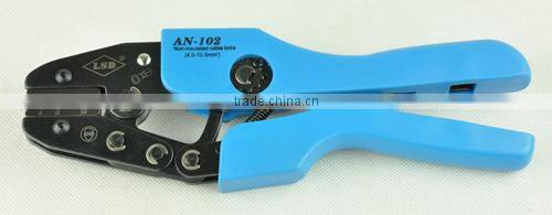 factory supply wholesale AN-102 4-10mm2 non-insulated terminal ratchet crimping press tool