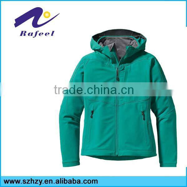 light green softshell jacket women