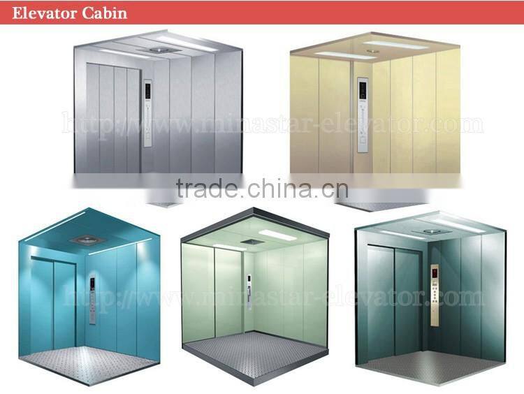 VVVF 1000kg 2000kg 3000kg 0.5m/selevator cargo lift hydraulic warehouse cargo elevator