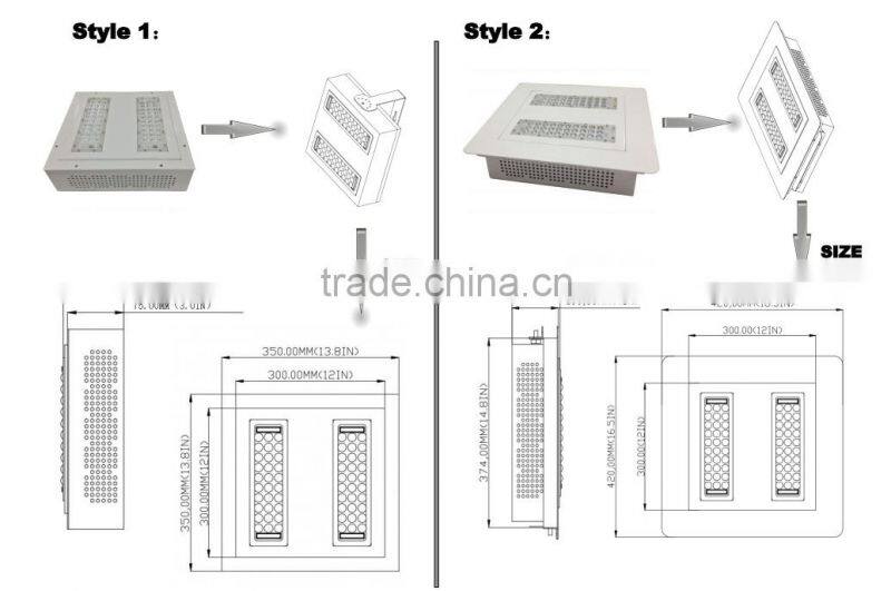 CREE 304 150w 15000lm 5000K Led Gas Station Light 5 yrs Warranty