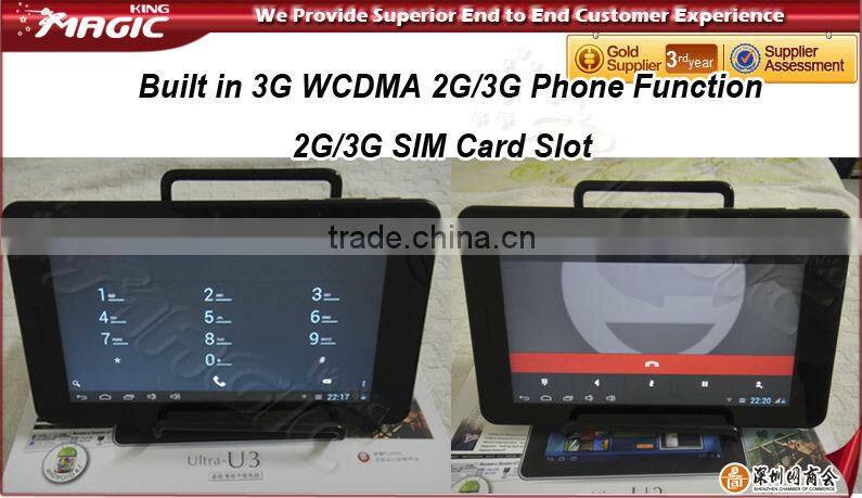 New come out pipo u3 3g tablet dual core with phone function