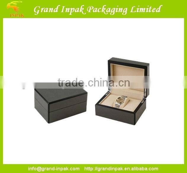 Carbon fiber wooden watch display gift box