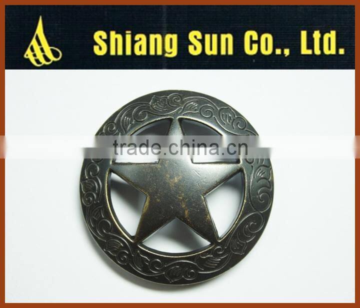 Hot selling nice design pistol conchos