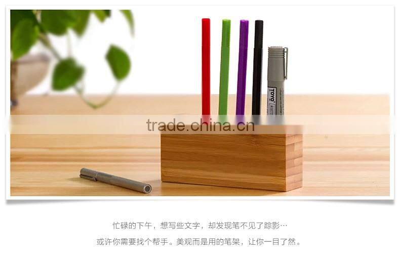 Top Selling Products in Alibaba Wood or Bamboo Craft Bamboo Pen Holder