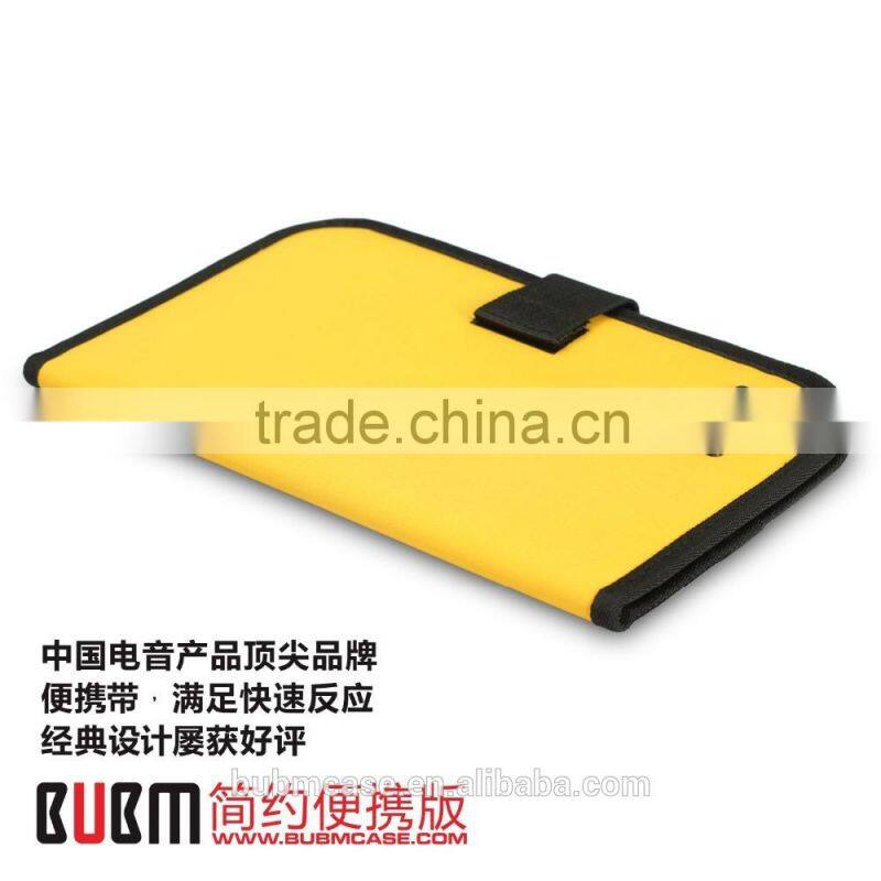 Fashion Yellow BUBM Slim 32 Capacity CD Case CD Box DVD Case CD Storage Car Disc Case