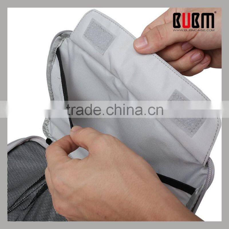 WHOLESALE BUBM Nylon cable organizer case headphones usb organiser bag