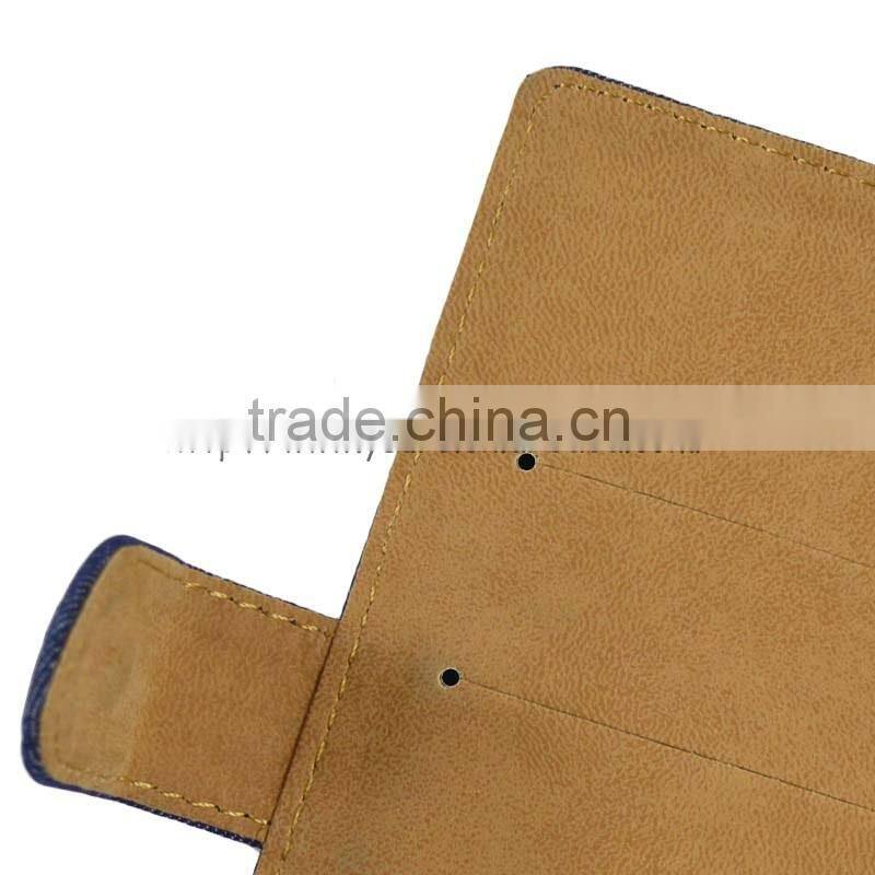 Denim leather series for xiaomi redmi note Customized