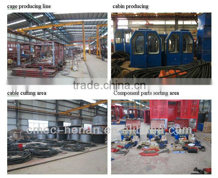 2 ton construction passenger hoist SC200/200