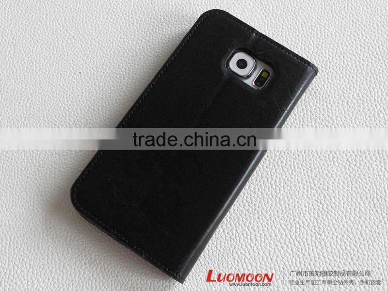 Fashion Crazy Horse Pattern Phone Cover Case