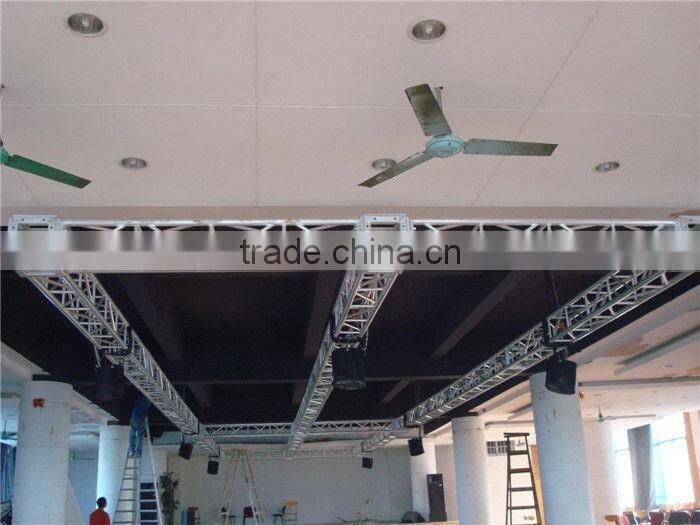 Brand new 300*300mm screw type aluminum alloy truss for lighting/ exhibition/stage