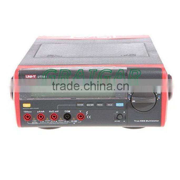 UNI-T UT803 UT-803 Bench Top Digital Multimeter Volt Amp Ohm Capacitance Temp Tester