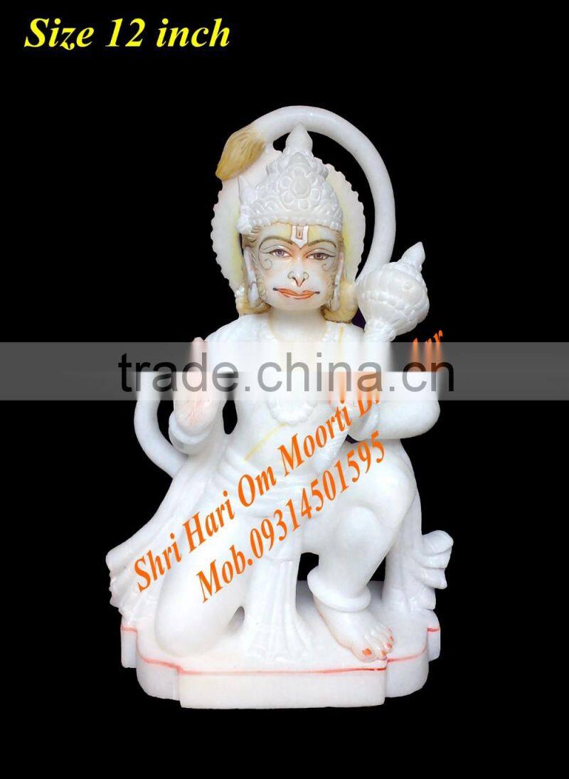 marble god hanuman ji moorti