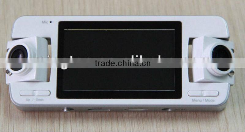 MD-2 HD Car DVR Black Box 720p dual lens