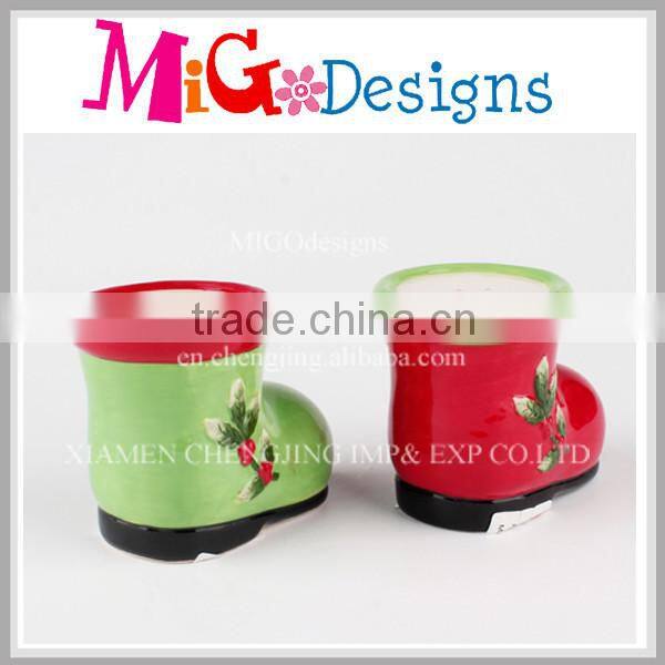 2 colors Owl Ceramic Herb Spice Shakers Set Wholesale