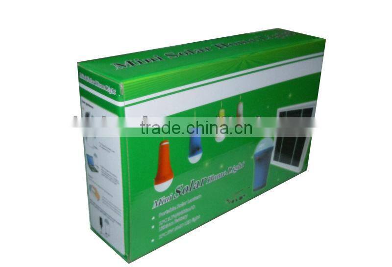 nice design solar camping lantern with cell phone charger