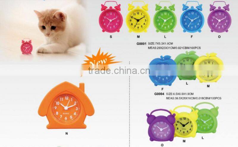Promotional Unique Mini Alarm Clock For Table Decoration