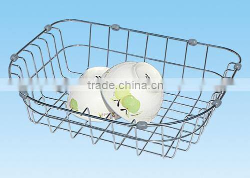 kitchen sink basket,wire basket,wicker basket