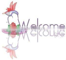 UV flexible glow in the dark piercing tongue rings body piercing jewelry